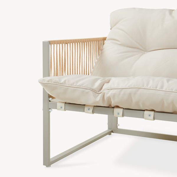 Set 4 piese mobilier gradina masa banca si 2 scaune Karg [casa.pro]
