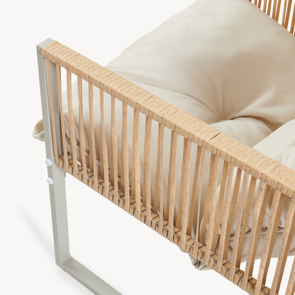 Set 4 piese mobilier gradina masa banca si 2 scaune Karg [casa.pro]