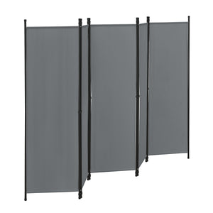 Paravan Huesca 5 piese 250x171 cm culori variate en.casa