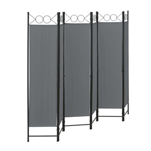 Paravan Saragossa pliabil 171 x 240 cm culori diferite [en.casa]