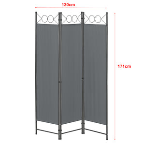 Paravan Saragossa pliabil 171 x 120 cm culori diferite [en.casa]