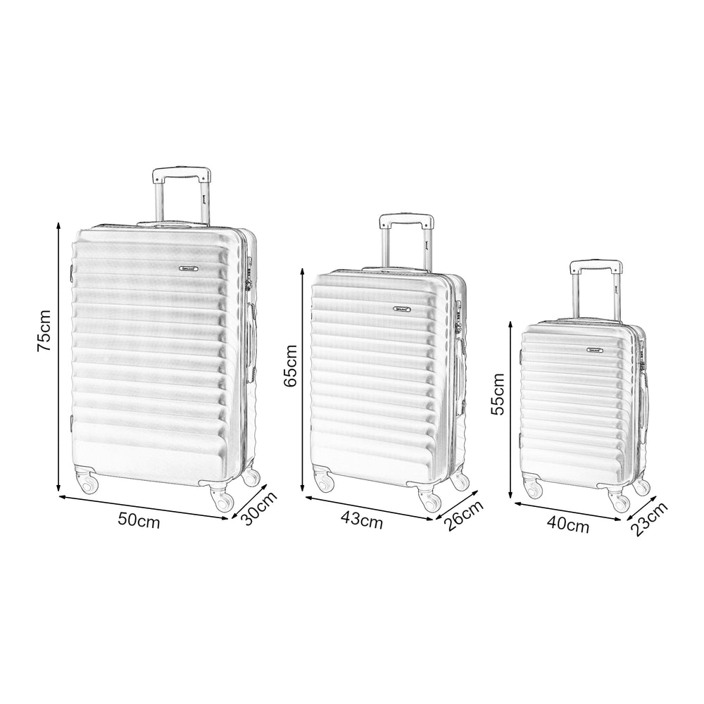Set 3 valize masuri diferite Pona [pro.tec]