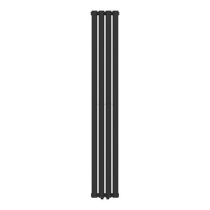 Radiator dublu Nore 160x24cm negru 812W [neu.haus]