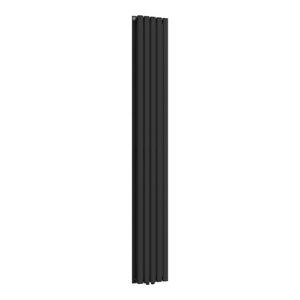 Radiator dublu NoreM2 180x30cm negru 1122W [neu.haus]