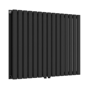 Radiator dublu Nore 60x90cm negru 1180W [neu.haus]
