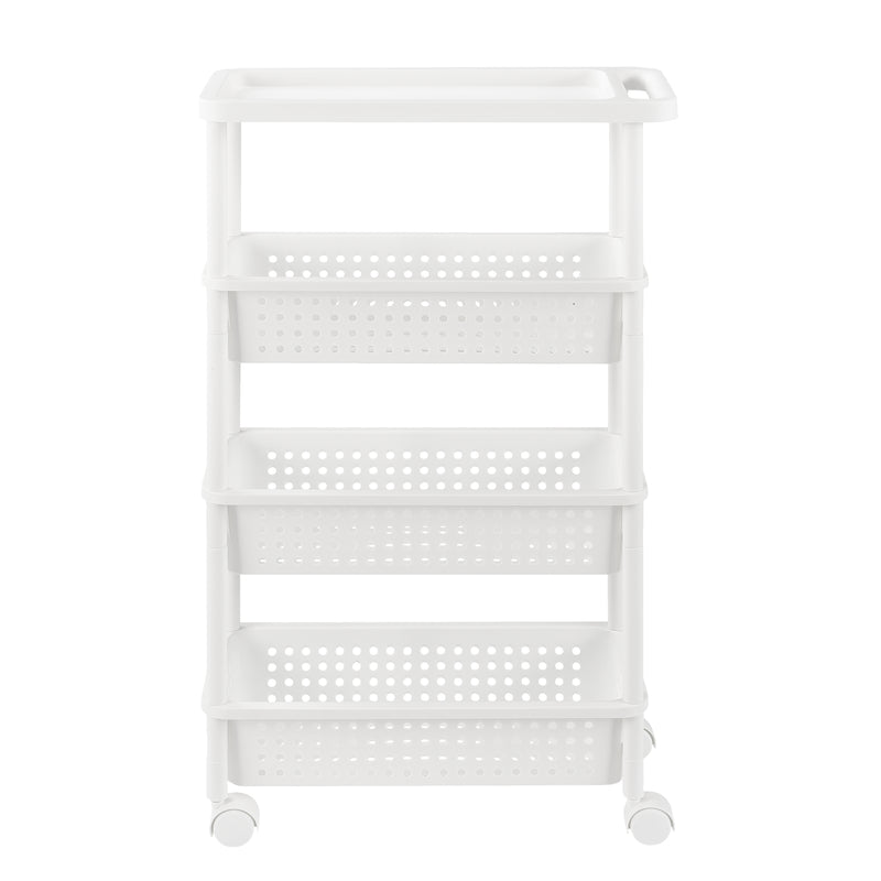 Schiță cotată Raft AATR-650x pe roti PP alb masuri diferite [en.casa]