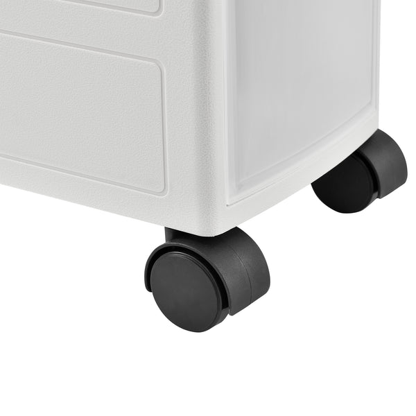 Raft AATR-650x pe roti PP alb masuri diferite [en.casa]