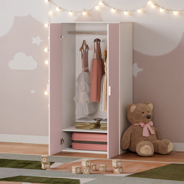 Dulap haine copii Sandnes 123x60x40 cm [en.casa]