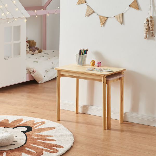 Masa extensibila copii Skellefteå 98x38x51,5 cm [en.casa]