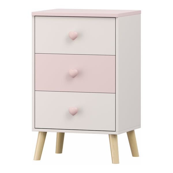 Comoda cu 3 sertare pt. copii Sandnes 62x38x30 cm [en.casa]