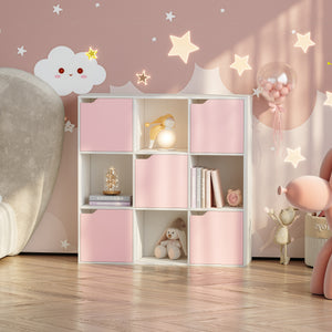 Raft copii Ljunshund 90x90x30 cm cu 5 usi [en.casa]