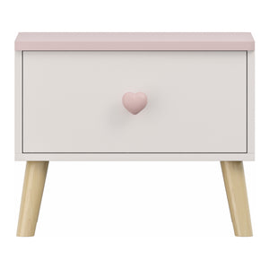 Noptiera copii Sandnes 31x38x30 cm [en.casa]