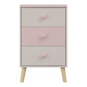 Comoda cu 3 sertare pt. copii Sandnes 62x38x30 cm [en.casa]