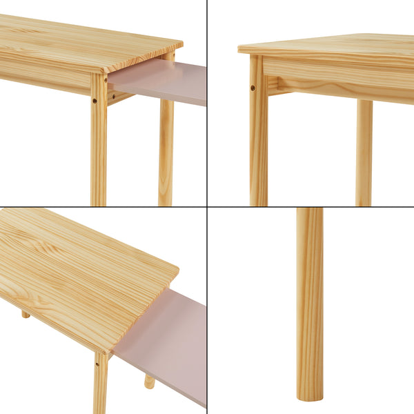Masa extensibila copii Skellefteå 98x38x51,5 cm [en.casa]