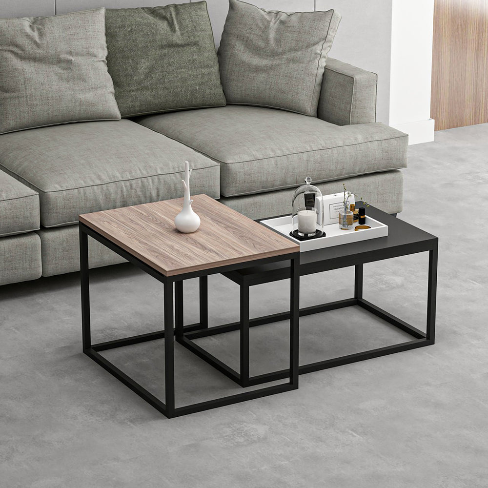 Satztisch Aabenraa im 2er Set in versch. Farben [en.casa] - premiumXL