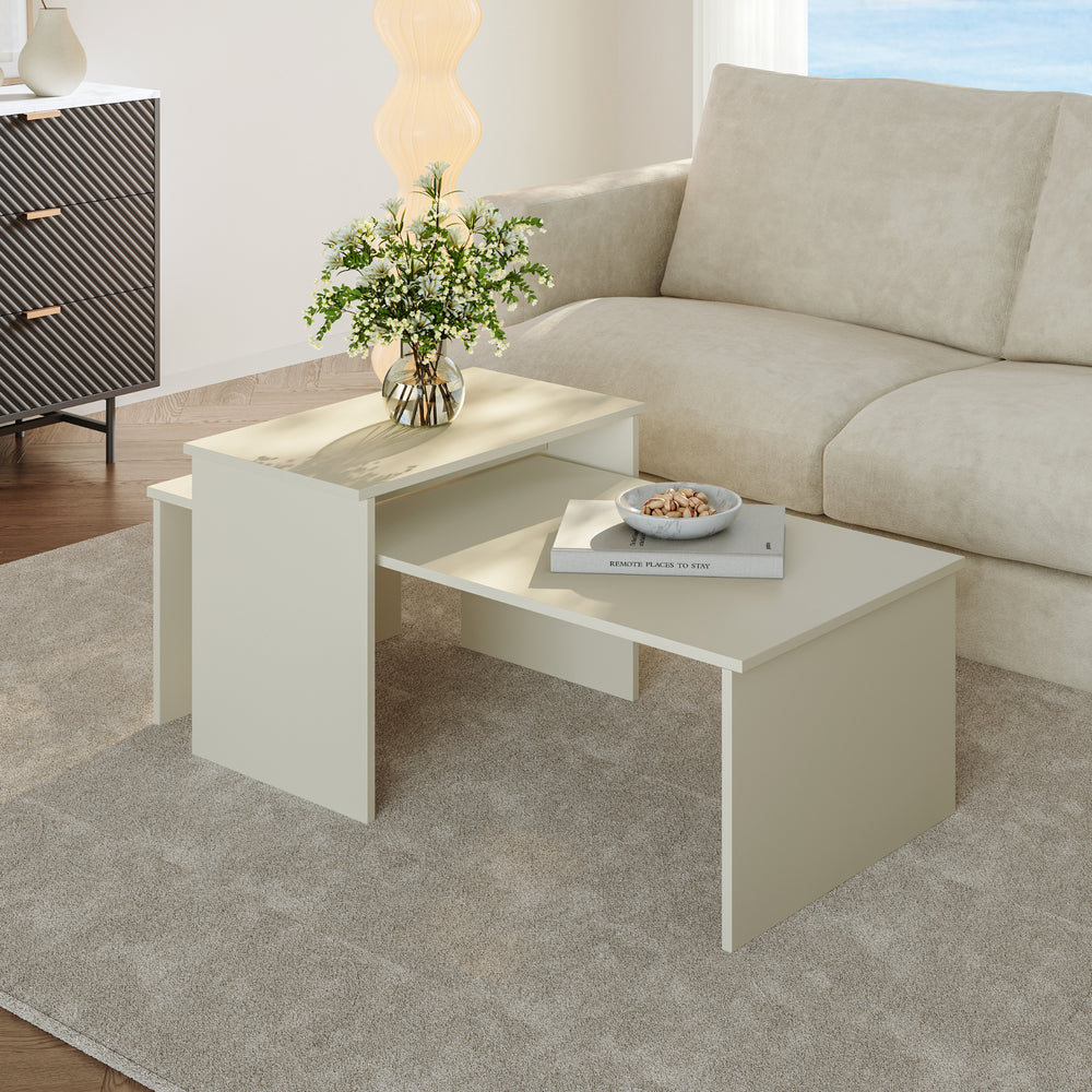Set doua masute Sotapim masuri diferite pal [en.casa]