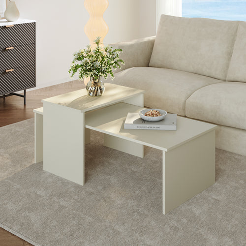 Set doua masute Sotapim masuri diferite pal [en.casa]