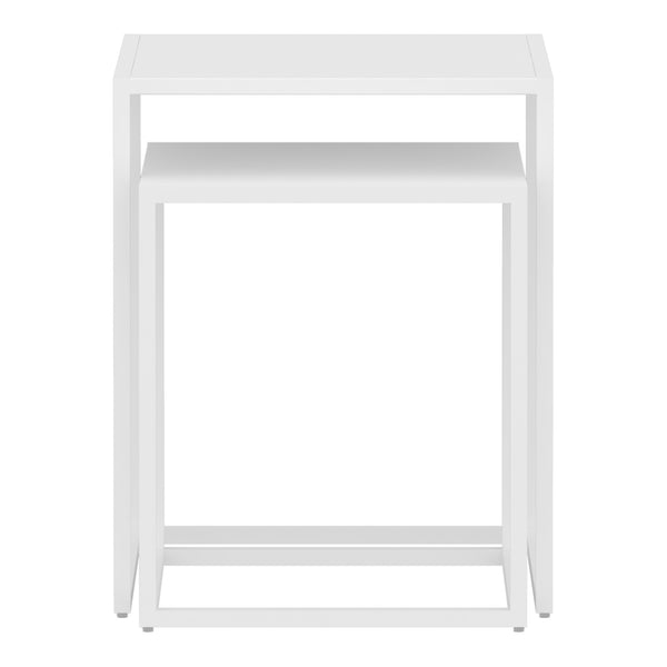 Set 2 masute laterale 40x35x35cm otel  [en.casa]