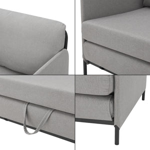 Canapea Soini 78x125x67cm extensibila culori diferite [en.casa]