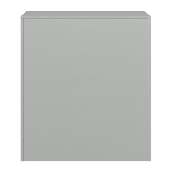 Dulap metalic Rautavaara 100x90x40cm gri deschis cu 4/6/9 usi [en.casa]