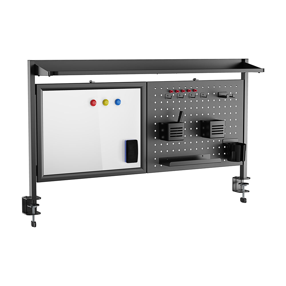 Organizator masa de birou fara gaurire Virvik 117x73 cm [en.casa]