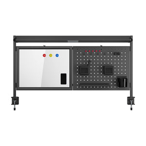 Organizator masa de birou fara gaurire Virvik 117x73 cm [en.casa]