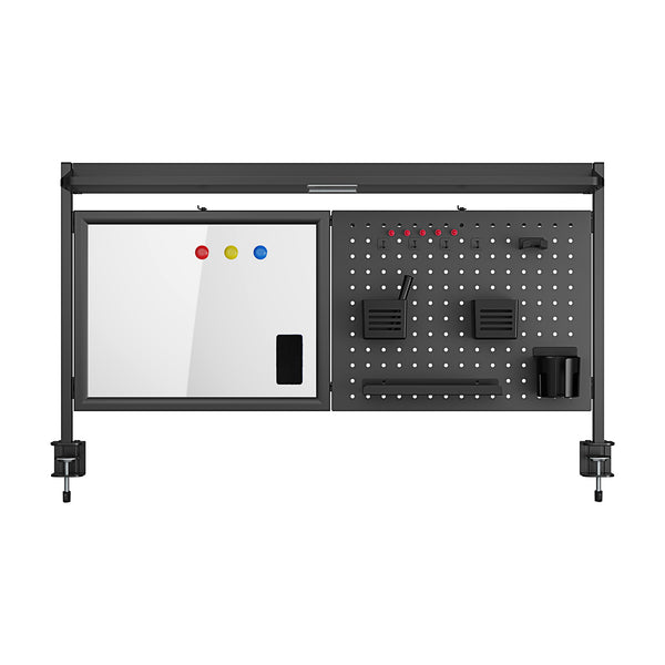Organizator masa de birou fara gaurire Virvik 117x73 cm [en.casa]