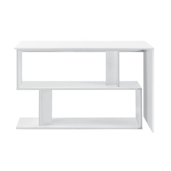Birou Arendal 76,5 x 120 x 50 cm cu rafturi culori diferite [en.casa]