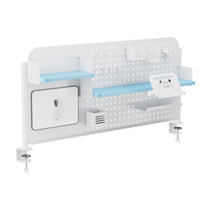 Organizator pentru masa de birou fara gaurire Sauda 114x68 cm [en.casa]