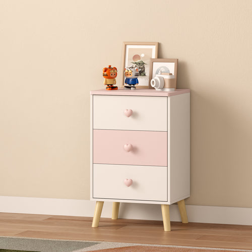 Comoda cu 3 sertare pt. copii Sandnes 62x38x30 cm [en.casa]