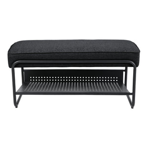 Banca cu suport pentru pantofi Lillehammer 90x37x42 cm [en.casa]