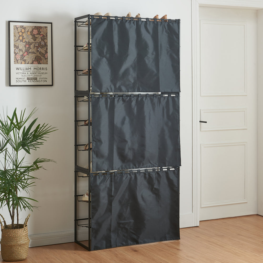 Raft pantofi Sel 80x32x60cm [en.casa]