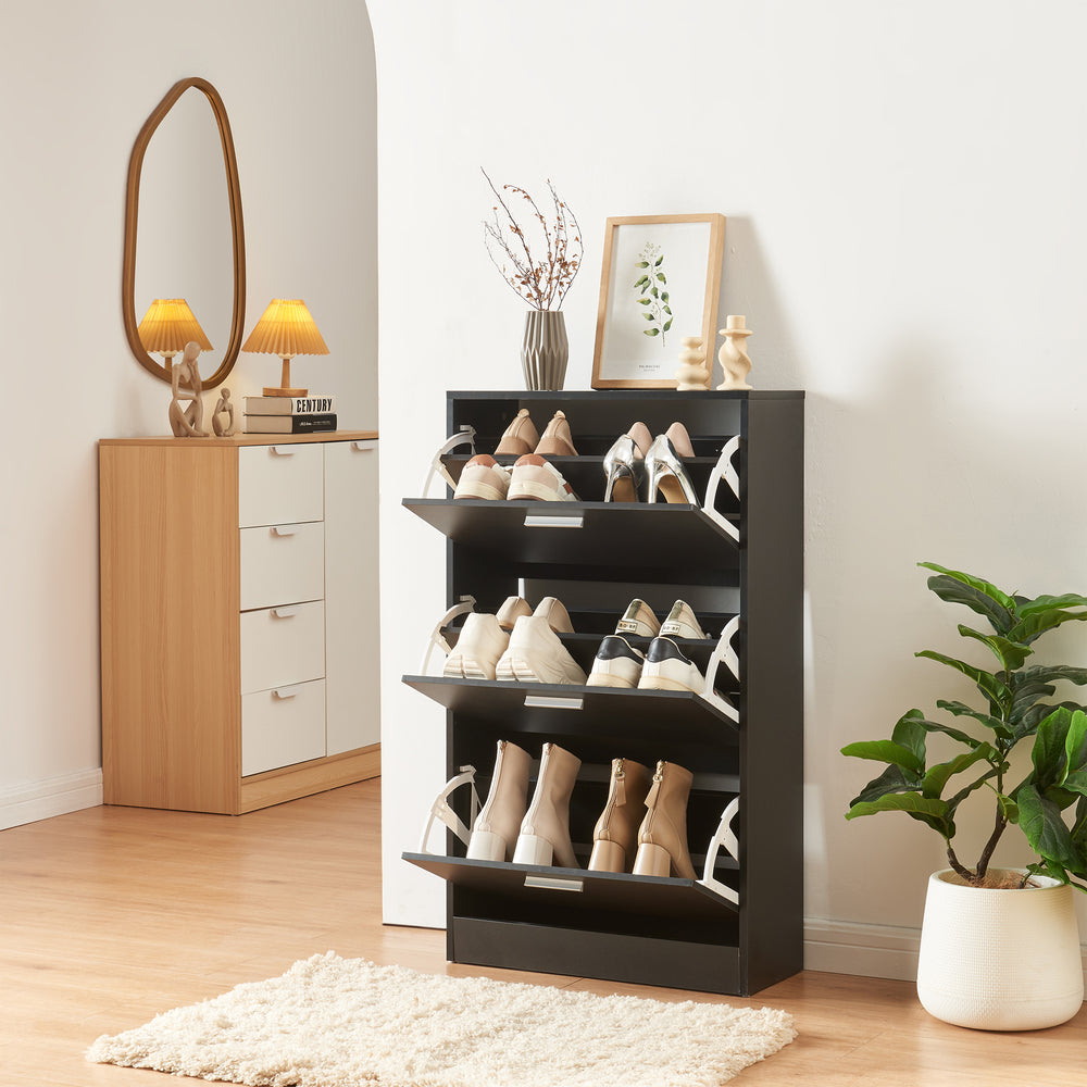 Schuhschrank Sykkylven [en.casa] - premiumXL