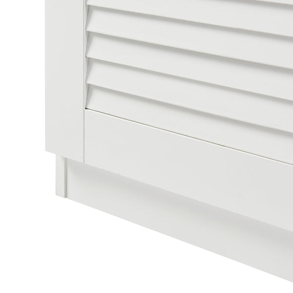 Dulap pantofi Loten 62x125x36cm alb [en.casa]