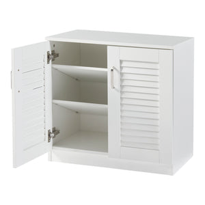 Dulap pantofi Loten 62x63x36cm alb [en.casa]