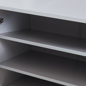 Dulap pantofi Loten 97x120x36cm gri [en.casa]