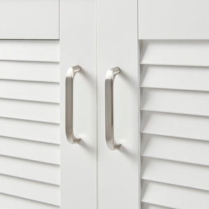 Dulap pantofi Loten 97x120x36cm alb [en.casa]