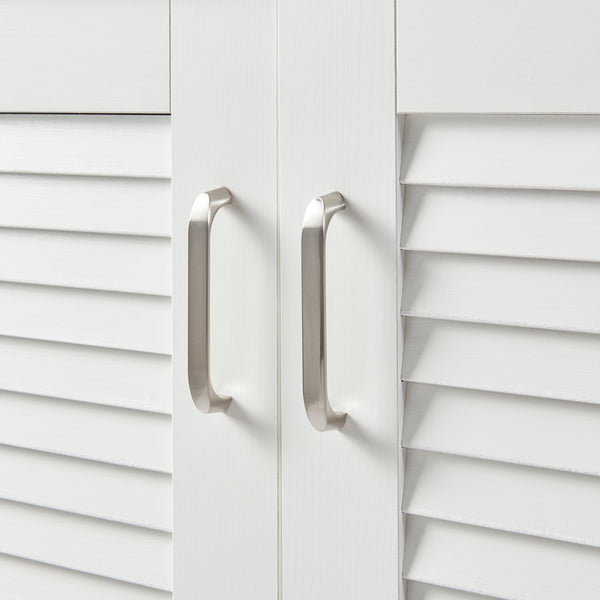 Dulap pantofi Loten 97x120x36cm alb [en.casa]