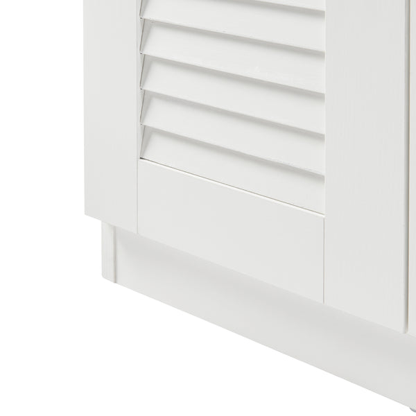 Dulap pantofi Loten 97x120x36cm alb [en.casa]