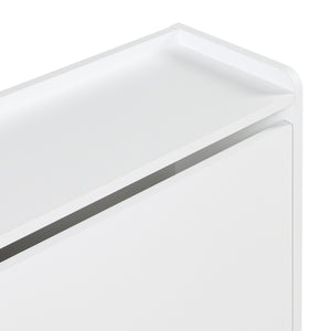 Dulap pantofi Ylitornio 91,5x100x19cm alb [en.casa]