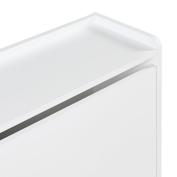 Dulap pantofi Ylitornio 91,5x100x19cm alb [en.casa]