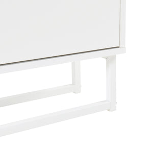 Dulap pantofi Ylitornio 91,5x100x19cm alb [en.casa]