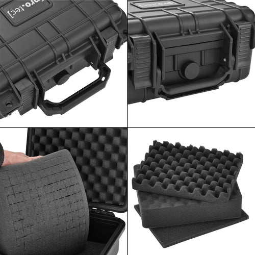 Valiza protectie AAWK-550x plastic negru masuri diferite [pro.tec] 