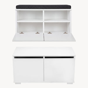 Dulap pantofi Brande 42x80x35cm culori diferite [en.casa]