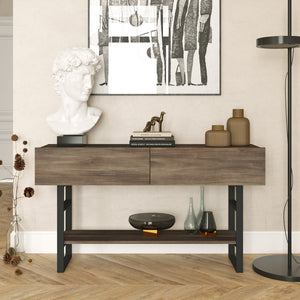 Masa consola Lappeenranta 76x139x43cm [en.casa]