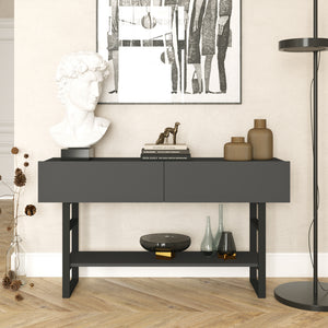 Masa consola Lappeenranta 76x139x43cm [en.casa]