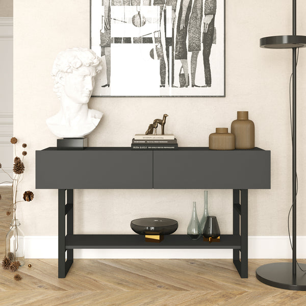 Masa consola Lappeenranta 76x139x43cm [en.casa]