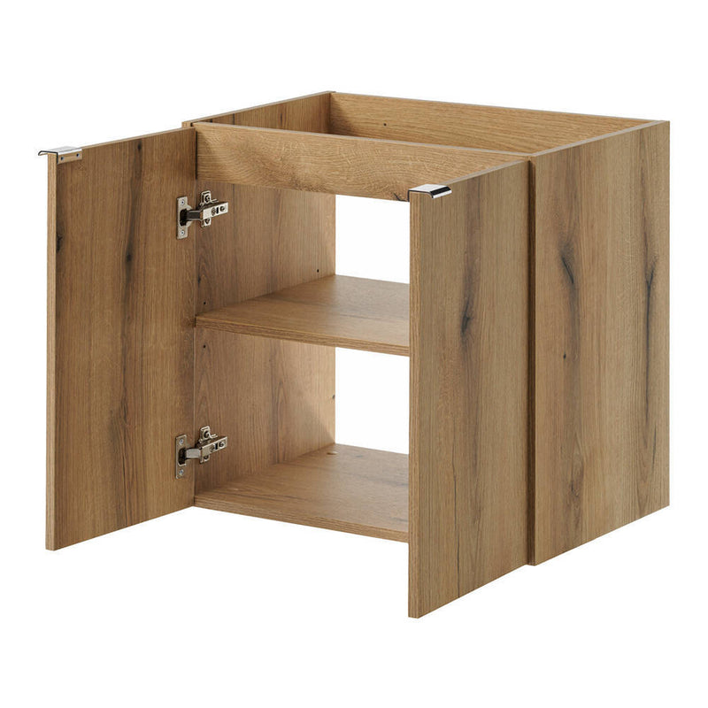 Schiță cotată Set dulap baie sub chiuveta 56-OAK xX Newport [en.casa]