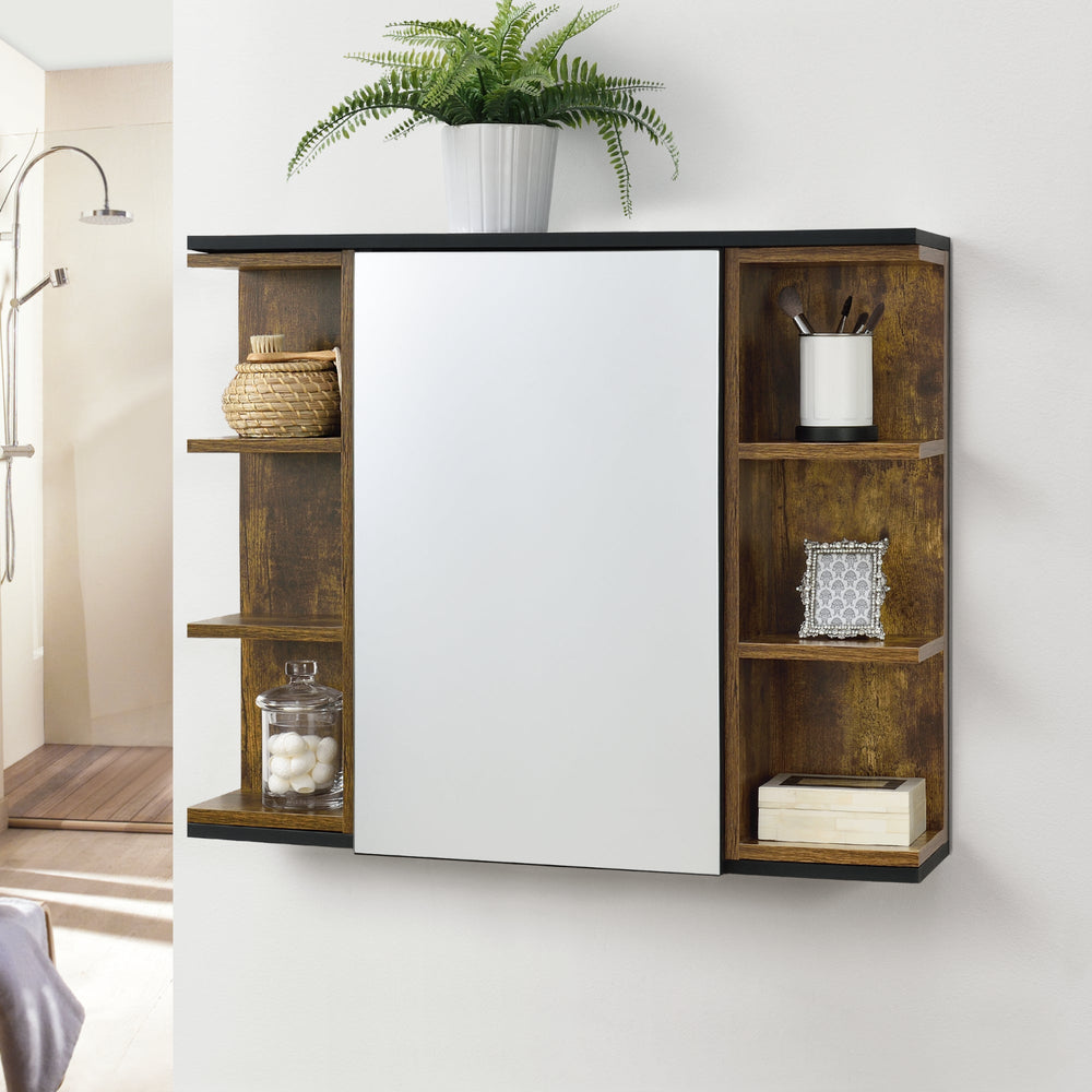 Badezimmerschrank Harstad 64x80x20 cm versch Farben en.casa - premiumXL