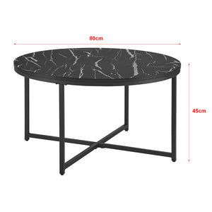 Masuta living Uppvidinge rotunda culori diferite [en.casa]